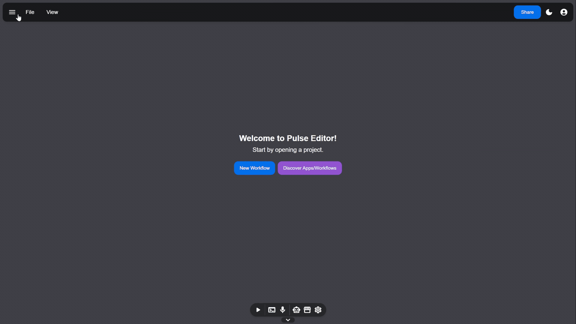 Workspace_SelectProject